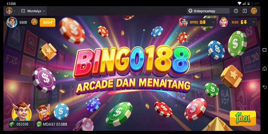 Tampilan gameplay seru dari BINGO188 yang menantang.