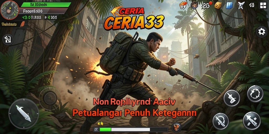 Gambaran gameplay seru dari CERIA33 dengan aksi mendebarkan.