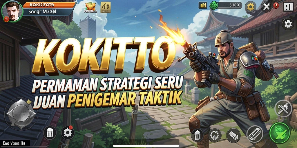 Tampilan gameplay KOKITOTO yang mendebarkan dan penuh taktik.