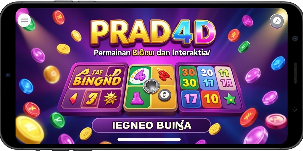 Tampilan menarik dari gameplay Bingo di PRADA4D.