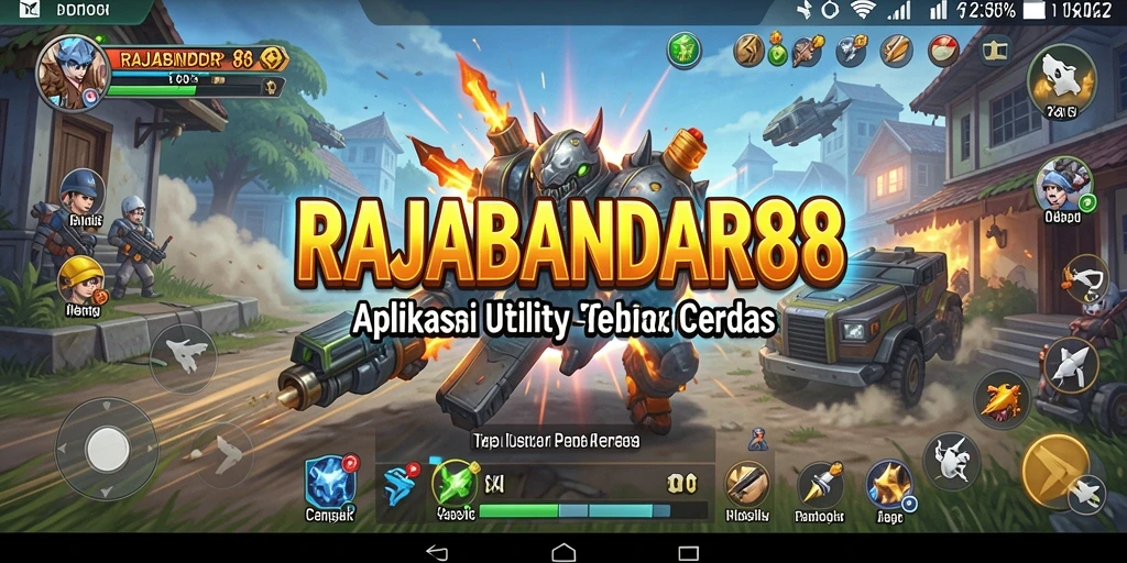 Tampilan antarmuka RAJABANDAR88 yang user-friendly dan informatif.