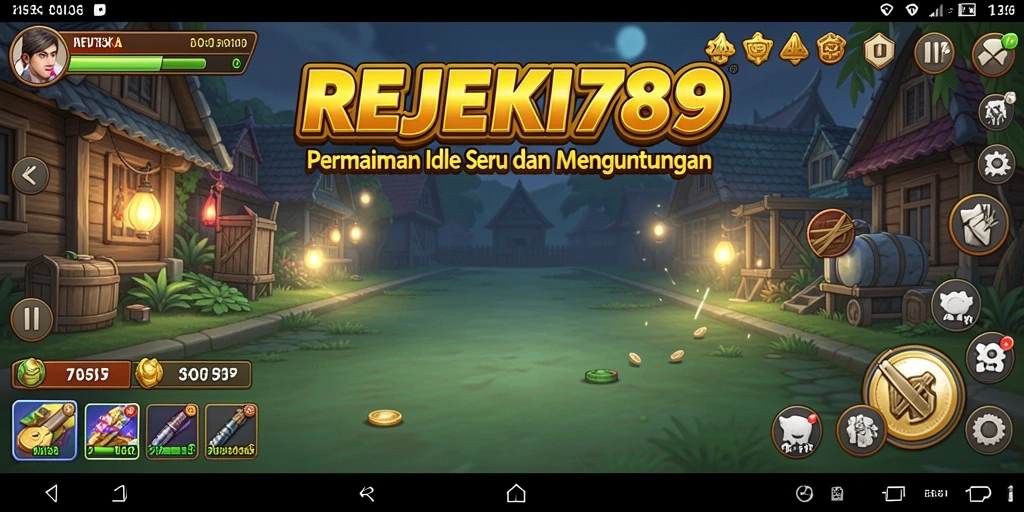Tangkapan layar gameplay menunjukkan keseruan bermain REJEKI789.